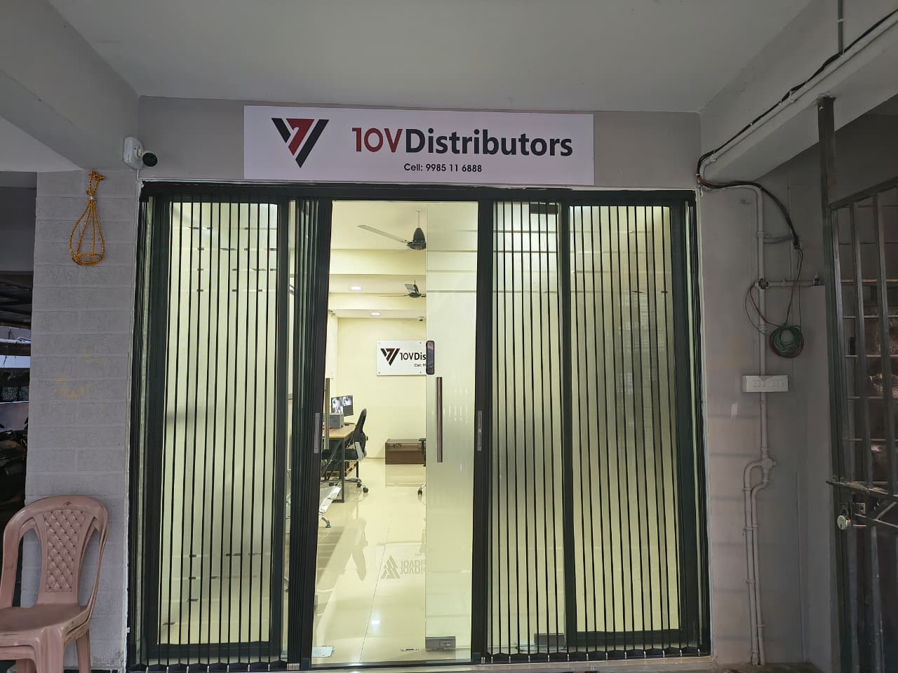 Distribution team at work